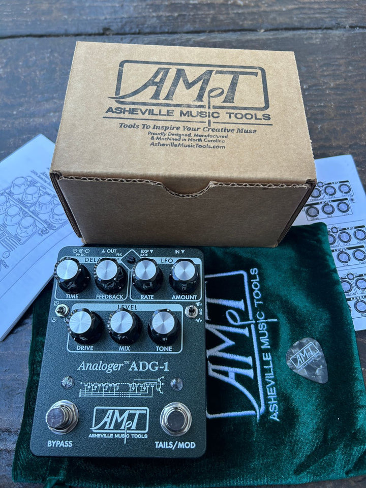 Asheville Music Tools ADG-1 Analog Delay 2021 - Present - Dusk Emerald Texture