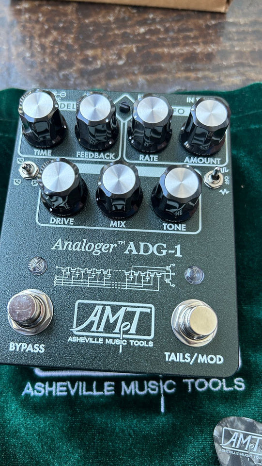 Asheville Music Tools ADG-1 Analog Delay 2021 - Present - Dusk Emerald Texture