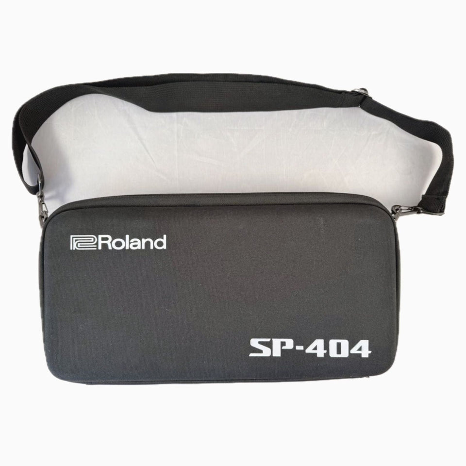 ROLAND SP-404MKII W/ SOFT SHELL CASE AND CUSTOM WHITE SHELL : USED : [DETROIT MODULAR]