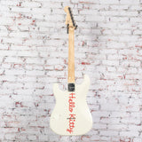 Squier by Fender x Hello Kitty - Stratocaster Electric Guitar - White - w/ Deluxe Hello Kitty Gigbag