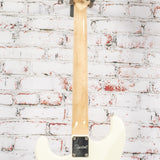 Squier by Fender x Hello Kitty - Stratocaster Electric Guitar - White - w/ Deluxe Hello Kitty Gigbag