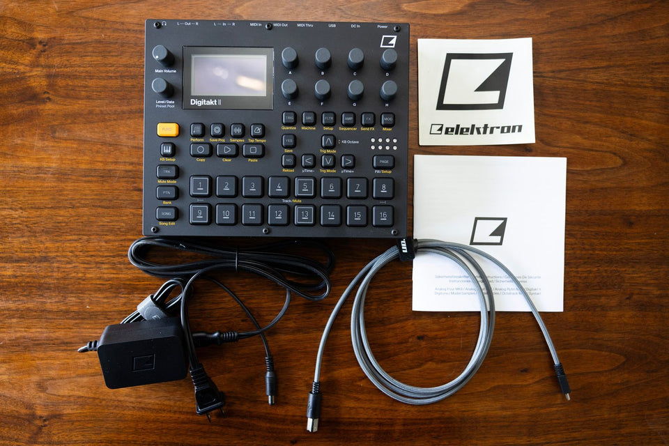 Elektron Digitakt II 2024 - Present - Black