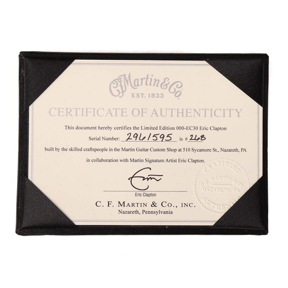 Martin 000-EC 30th Anniversary Eric Clapton Acoustic Guitar Natural