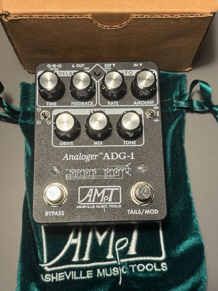 Asheville Music Tools ADG-1 Analog Delay Black