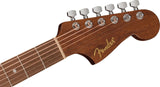 Fender - California Standard Redondo CE - Acoustic-Electric Guitar - Spruce Top - Black w/ Ivory Pickguard