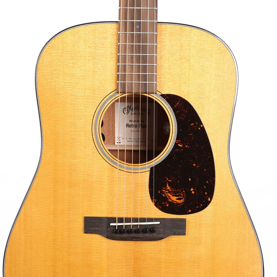 Martin DE Retro Plus Mahogany Acoustic-Electric Guitar Natural 2025