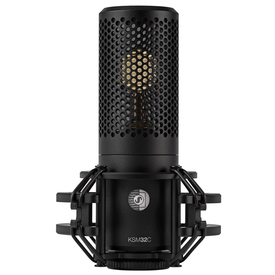 Shure KSM32C/SM Cardioid Condenser Microphone with Shock Mount
