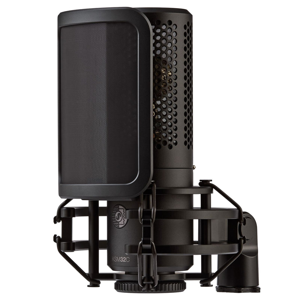 Shure KSM32C/SM Cardioid Condenser Microphone with Shock Mount