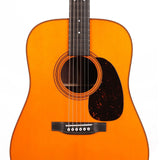Martin Custom Shop Dreadnought Style 28 Music Zoo Exclusive Vintage Tangerine