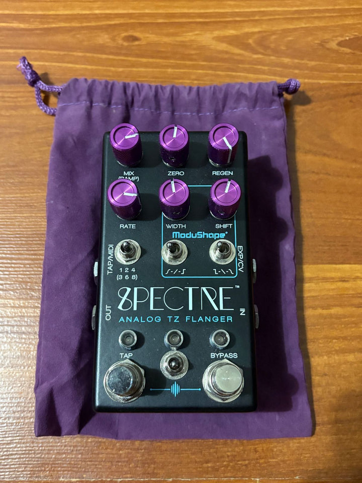 Chase Bliss Audio Spectre Analog Flanger 2015 - 2016 - Purple Knob