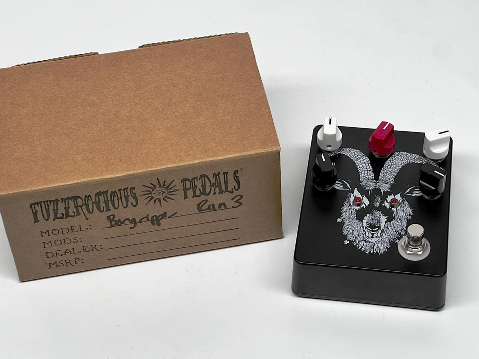 Fuzzrocious Bongripper Parallel Distortion 2016 - Black