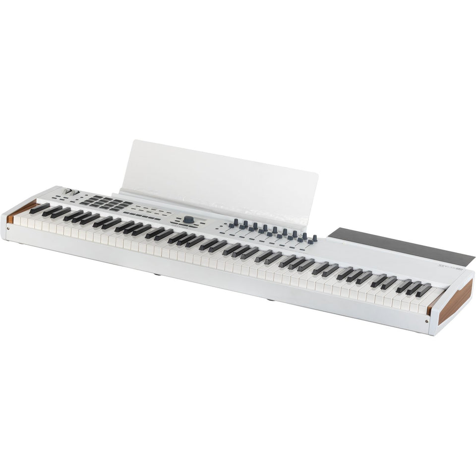 Arturia KeyLab 88 MkII Hammer-Action MIDI Controller - White