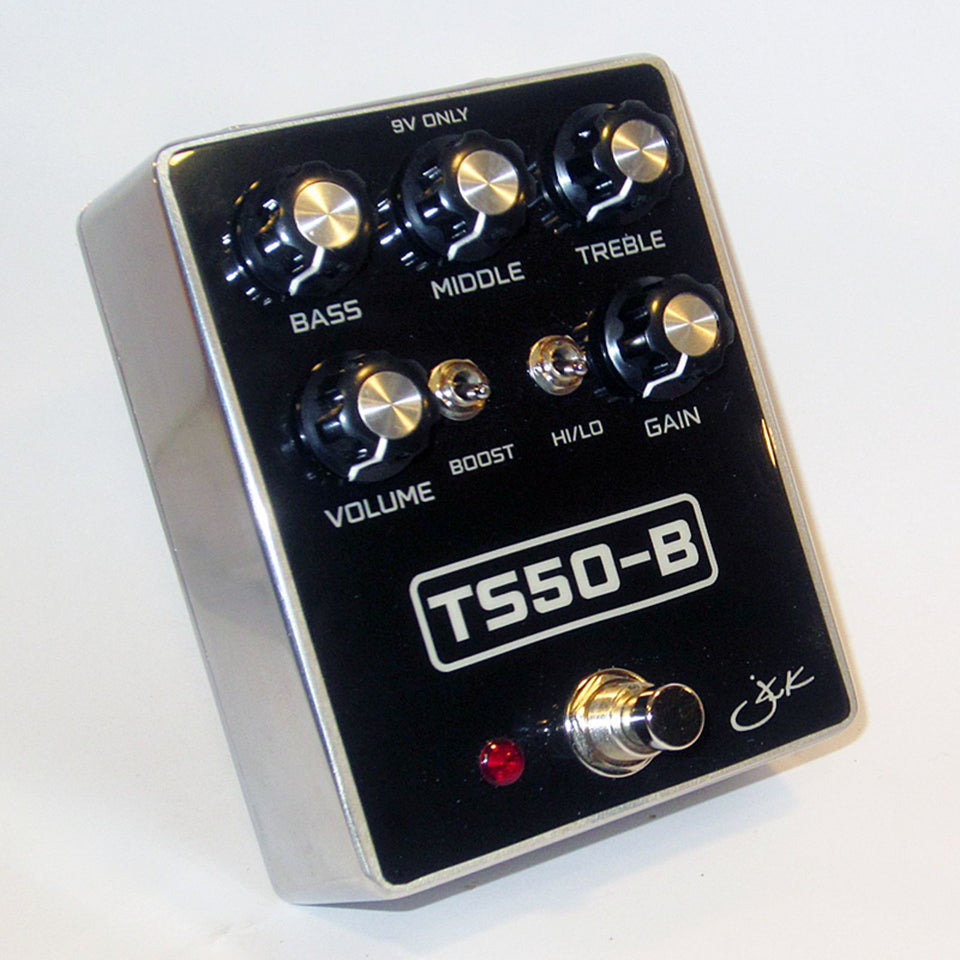 JohnK Traynor TS50-B preamp pedal 2025 - Black/Silver (Rusty Box)