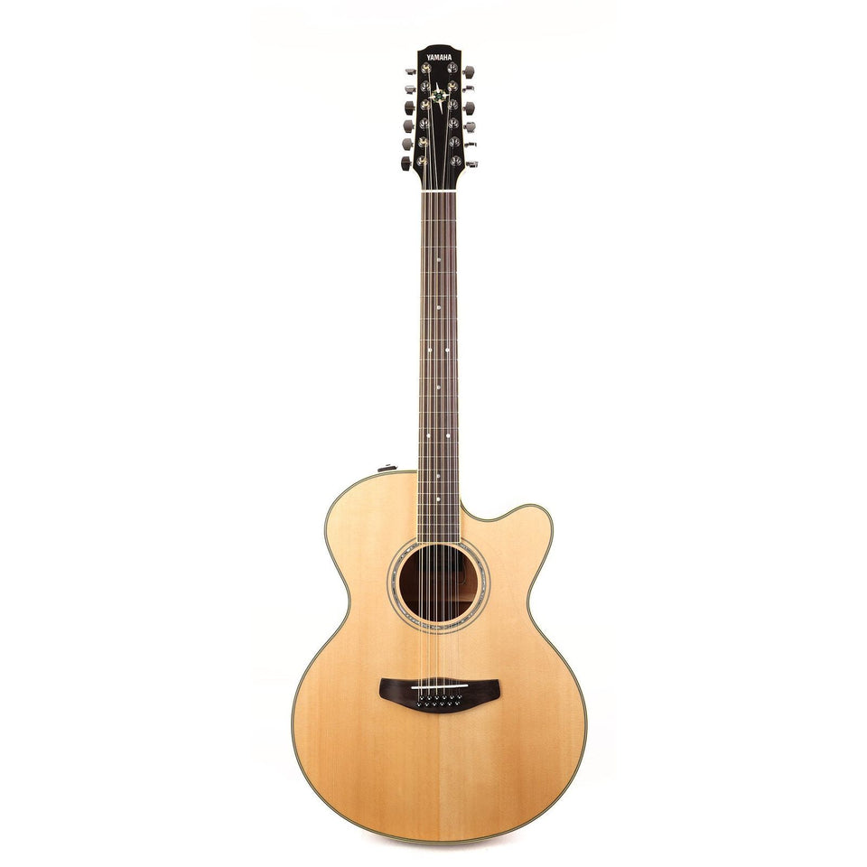 Yamaha CPX700II-12 Medium Jumbo 12-String Acoustic Electric Guitar Natural Used