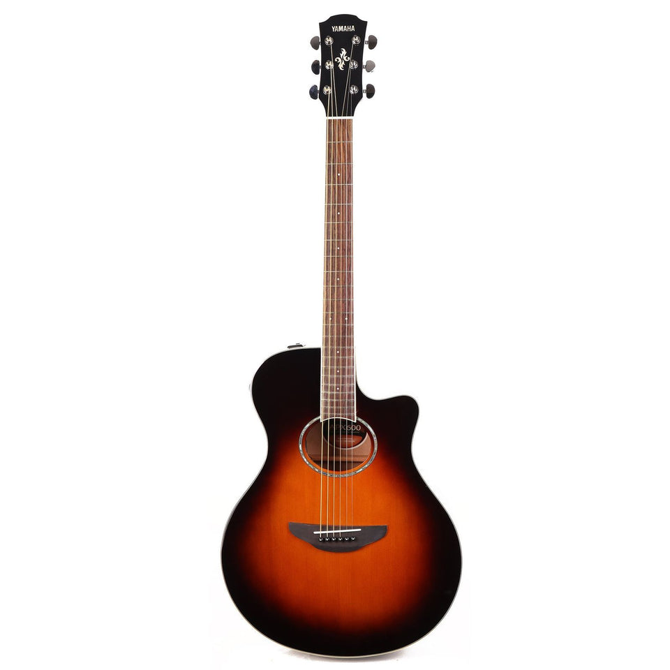 Yamaha APX600 Acoustic Electric Guitar Old Violin Sunburst Used