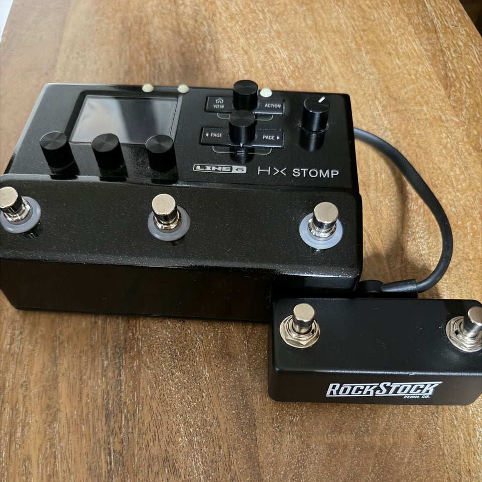 Line 6 HX Stomp with Rock Stock Pedal, TRS cable and a bunch of IR’s