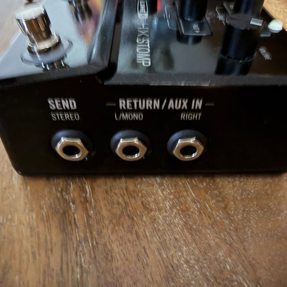 Line 6 HX Stomp with Rock Stock Pedal, TRS cable and a bunch of IR’s