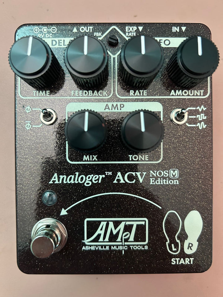 Asheville Music Tools - ACV-1 NOS - Time Warping Chorus / Vibrato 2022 - Present - Desert Mauve Texture