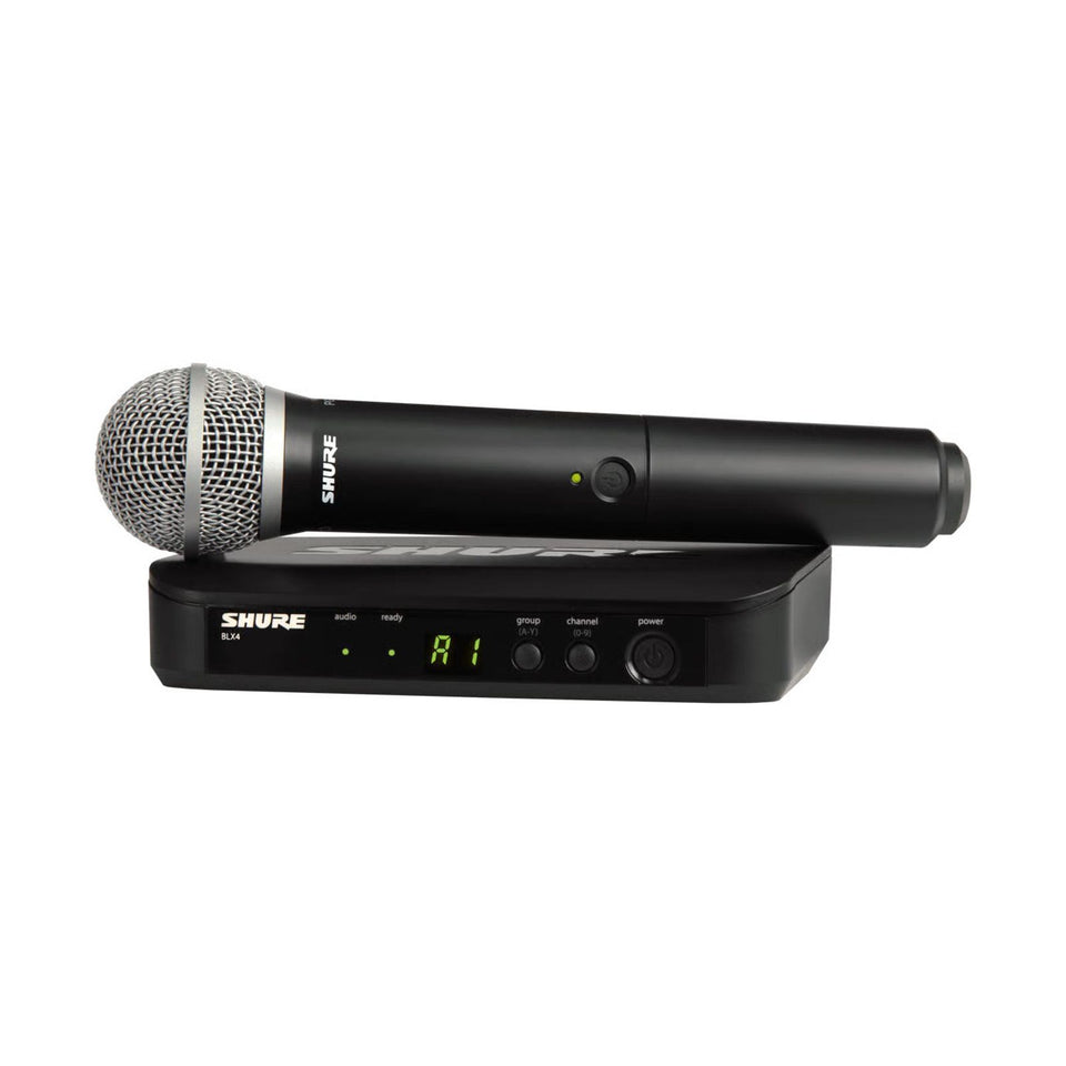 Shure BLX24/PG58 Wireless Microphone System (H10: 542 to 572 MHz)