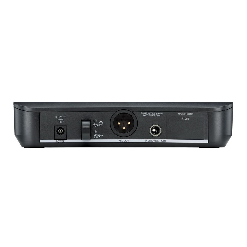 Shure BLX24/PG58 Wireless Microphone System (H10: 542 to 572 MHz)