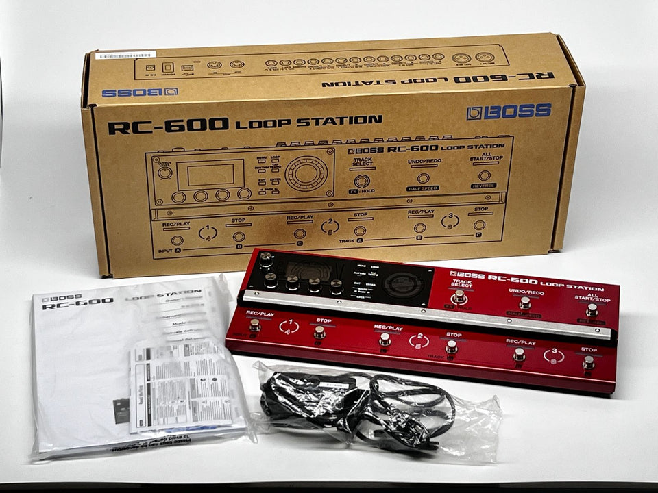 Boss RC-600 Loop Station 2021 - Present - Red