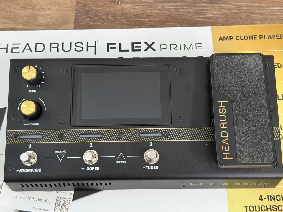 Headrush Flex Prime 2024 - Present - Black