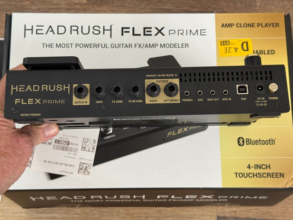 Headrush Flex Prime 2024 - Present - Black