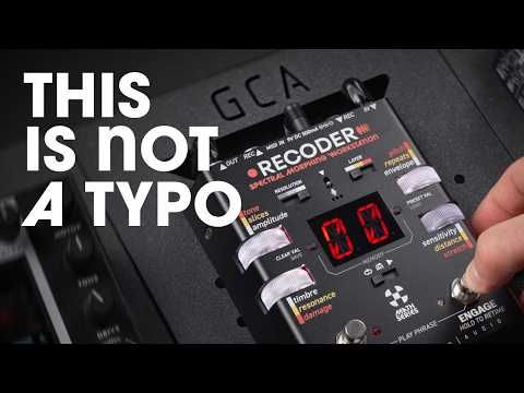 Limited Edition Gamechanger Audio Recoder Spectral Morphing Workstation